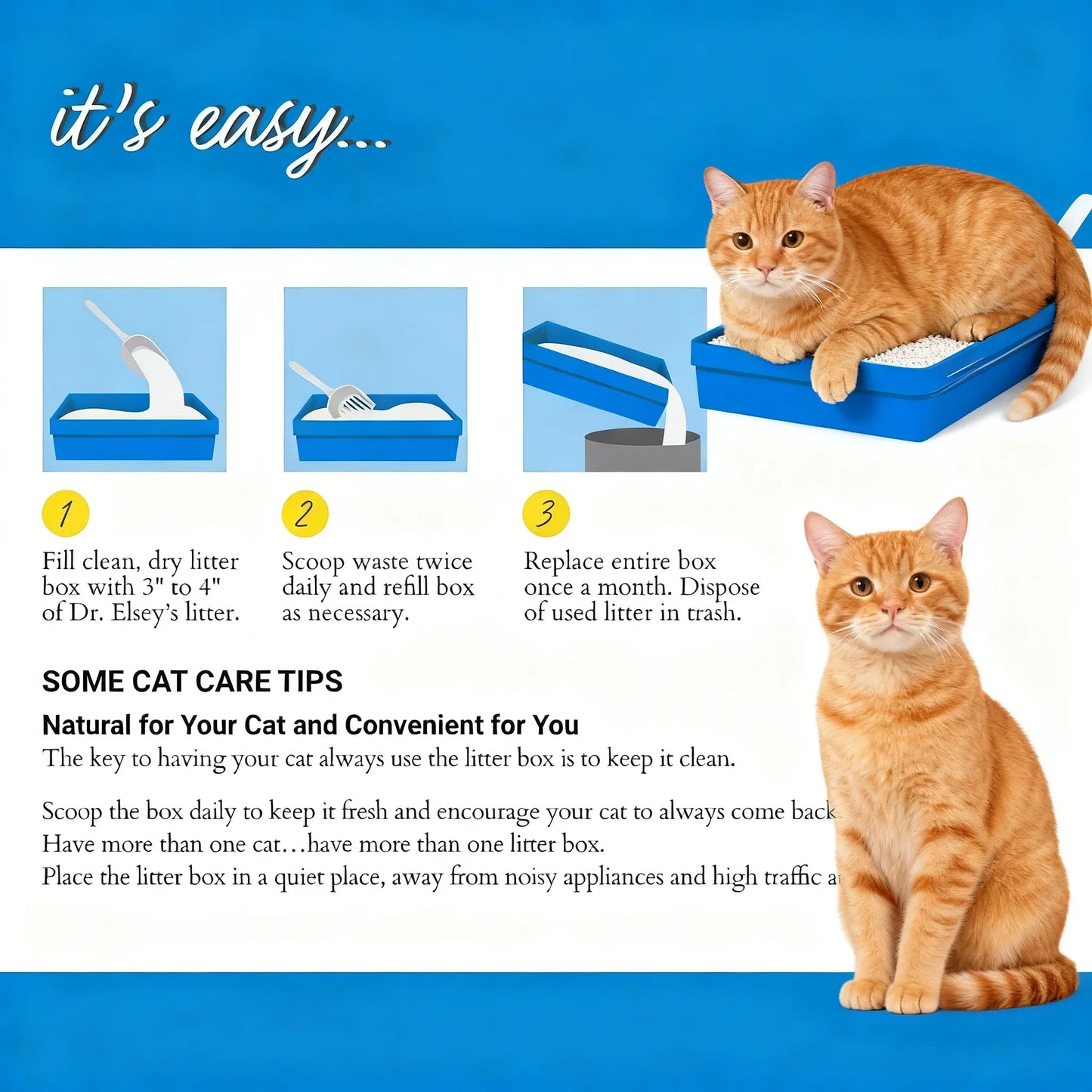 Premium Bentonite Clumping Cat Litter – 99.9% Dust-Free & Vet-Crafted