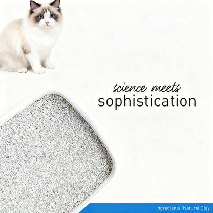 Premium Bentonite Clumping Cat Litter – 99.9% Dust-Free & Vet-Crafted
