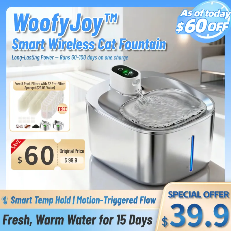 WoofyJoy™ Smart Pet Fountain-Keep Your Pet Hydrated & Healthy