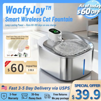 WoofyJoy™ Smart Pet Fountain-Keep Your Pet Hydrated & Healthy